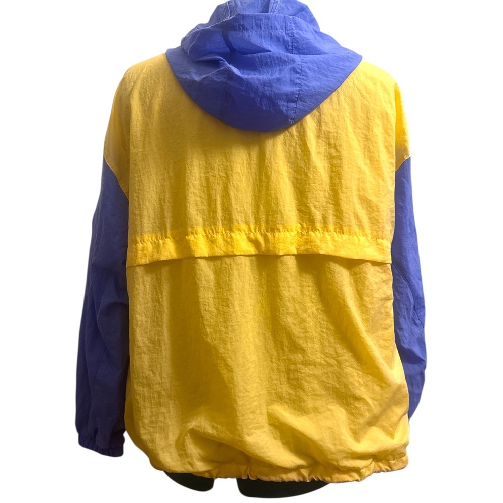 Nike Windbreaker Jacket Purple and Yellow Retro-Inspired - Size M - Picture 3 of 9